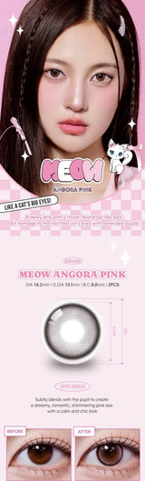 EyeCandys Olola Meow Natural Angora Pink, view 5