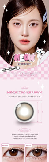 EyeCandys Olola Meow Natural Coon Brown, view 5