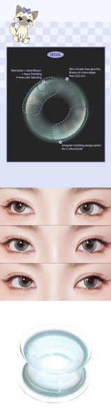 EyeCandys Olola Meow Vivid Havana Green, view 6