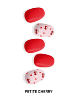 EyeCandys Petite Cherry Gel Nail Sticker Set, view 3