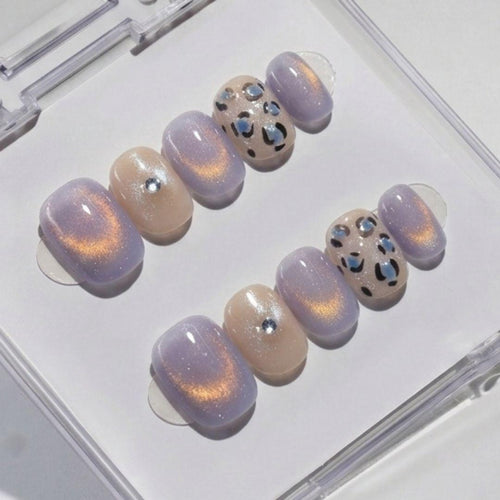 EyeCandys Purr-ple Reign Press-On Nails