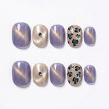 EyeCandys Purr-ple Reign Press-On Nails, view 4