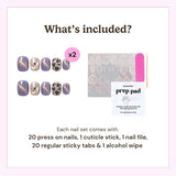 EyeCandys Purr-ple Reign Press-On Nails, view 6
