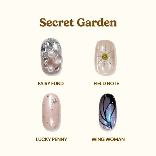EyeCandys Secret Garden Press-On Nail Set (4pk)