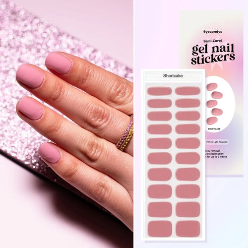 EyeCandys Shortcake Gel Nail Sticker Set