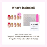 EyeCandys Sorbet Season Press-On Nails, view 6