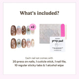 EyeCandys Space Bar Press-On Nails, view 6
