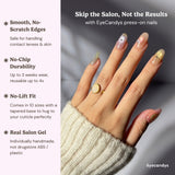 EyeCandys Star Script Press-On Nails, view 5