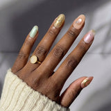 EyeCandys Star Script Press-On Nails, view 6