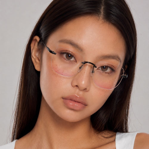 EyeCandys Starlight Rimless Rectangular