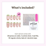 EyeCandys Strawbelina Press-On Nails, view 5