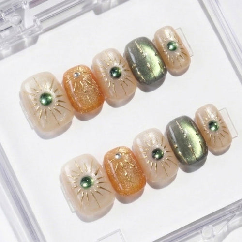 EyeCandys Sun Spell Press-On Nails
