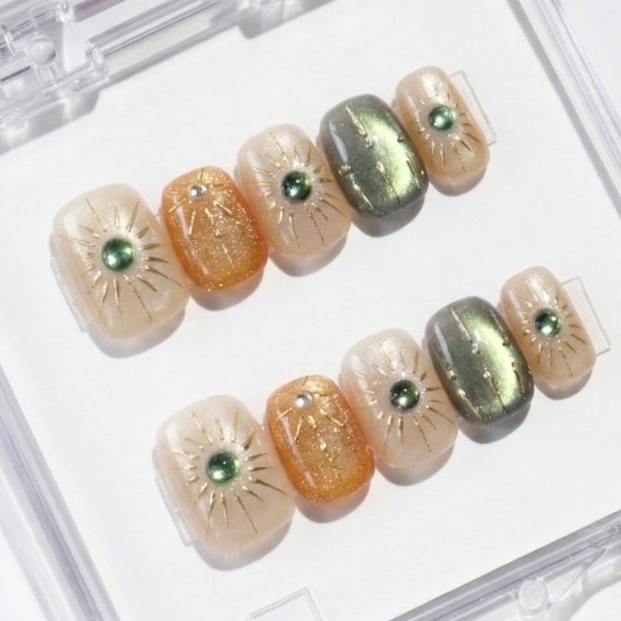 EyeCandys Sun Spell Press-On Nails