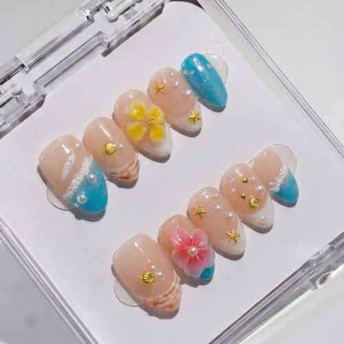 EyeCandys Tahiti Feeling Press-On Nails