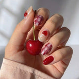 EyeCandys Very Cherry Press-On Nails, view 3