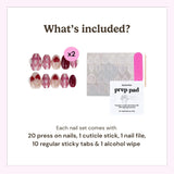EyeCandys Very Cherry Press-On Nails, view 6