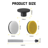 Fanttik 24 PCS Replacement Pads for G10 Nano Electric Scrubber, view 3