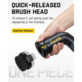 Fanttik 3 Pcs Replacement Brush Heads for G9 Handy Spin Scrubber, view 3
