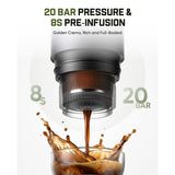 Fanttik Cafein 11 Portable Coffee Machine, view 6