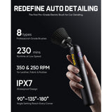 Fanttik Flip G10 Nano AutoCare Electric Spin Scrubber, view 2