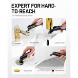 Fanttik Flip G10 Nano HomeCare Electric Spin Scrubber, view 6