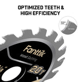 Fanttik OB01 3-3/8" 20T Circular Saw Blade for O11 Pro, view 3