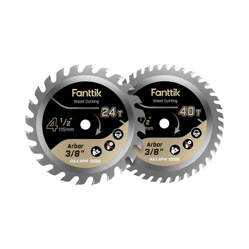 Fanttik OB02 4-1/2" 24T Circular Saw Blade for O11 Apex
