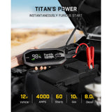 Fanttik T8 MAX 4000 Amp Jump Starter, view 2