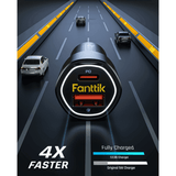 Fanttik 38W USB C Car Charger, view 2