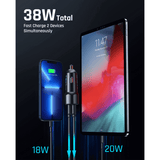 Fanttik 38W USB C Car Charger, view 3