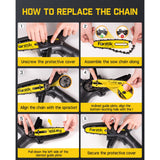 Fanttik W101 4-inch Chain for W10 APEX Mini Chainsaw, view 2