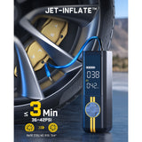 Fanttik X8 APEX EV Tire Inflator and Slim V8 APEX Car Vacuum, view 4