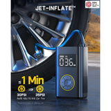 Fanttik X9 Pro Tire Inflator and Slim V8 APEX Car Vacuum, view 3