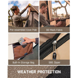 FanttikOutdoor Alpha C4 Ultra Instant Cabin Tent, view 4