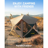 FanttikOutdoor Alpha C4 Ultra Instant Cabin Tent, view 6