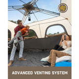 FanttikOutdoor Zeta C10 Pro 10 Person Camping Tent, view 4