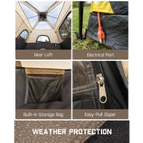 FanttikOutdoor Zeta C10 Pro 10 Person Camping Tent, view 6