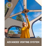 FanttikOutdoor Zeta C4 Pro 4 Person Camping Tent, view 4