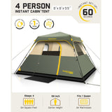 FanttikOutdoor Zeta C4 Pro Camping Tent, view 2