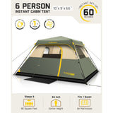 FanttikOutdoor Zeta C6 Pro Camping Tent, view 2