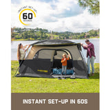 FanttikOutdoor Zeta C6 Pro Max 6 Person Camping Tent, view 3
