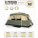 FanttikOutdoor Zeta C8 Pro Camping Tent, view 2