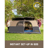 FanttikOutdoor Zeta C8 Pro Max 8 Person Camping Tent, view 3