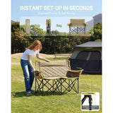 FanttikOutdoor Zeta L11 Duo Pro Double Camping Chair, view 2