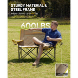 FanttikOutdoor Zeta L11 Duo Pro Double Camping Chair, view 3