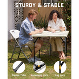 FanttikOutdoor Zeta S4 Pro 34" Square Folding Table, view 5