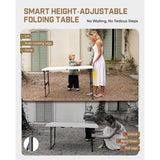 FanttikOutdoor Zeta X4 Pro 4ft Folding Table, view 4
