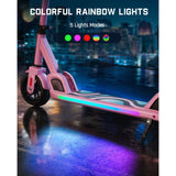 FanttikRide C9 Pro Electric Scooter for Kids Pink, view 3