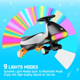 FanttikRide N7 Ultra 12V Electric Wiggle Car with Pedal, view 4