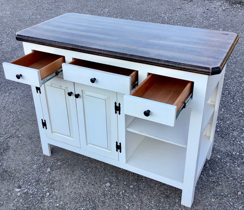 Foxcreek Baskets Farmhouse Island-24x50 Farmhouse Island